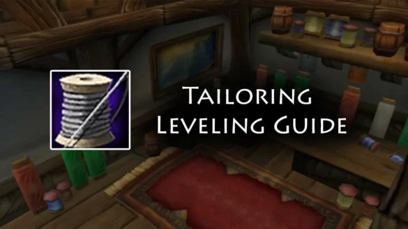 TBC Tailoring Leveling Guide