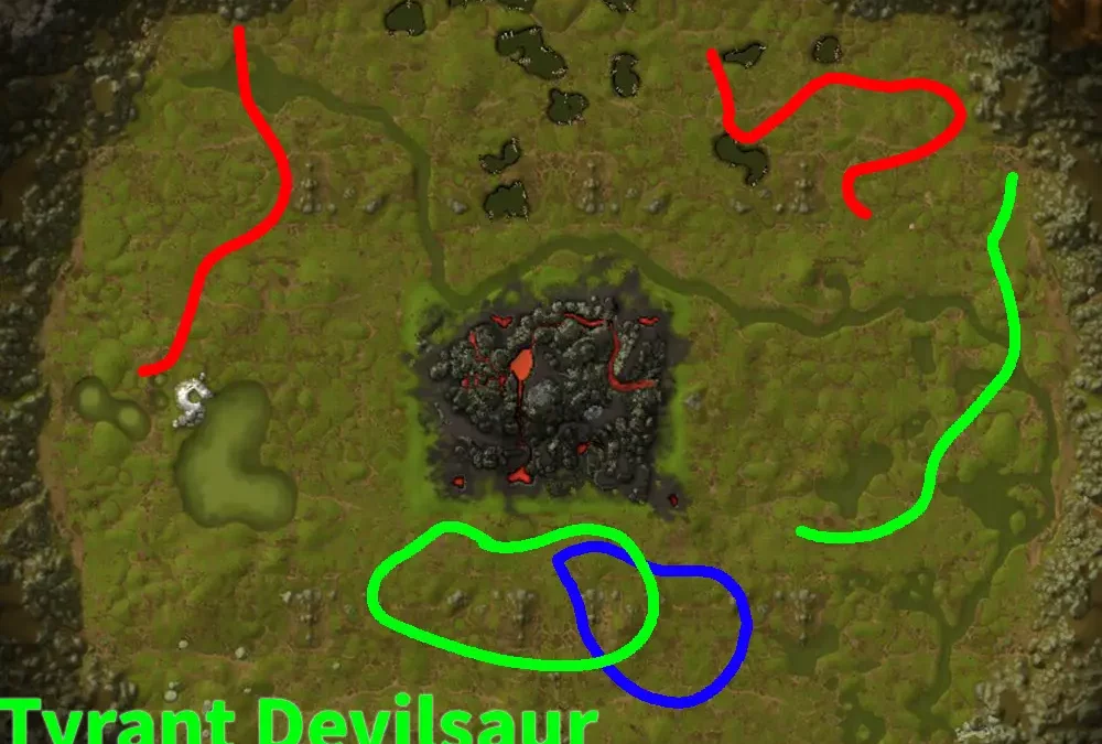 Devilsaur Leather Farming in Un’Goro Crater