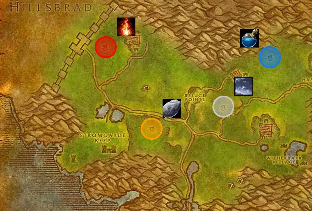 Farming low level Elementals for Gold & Mount