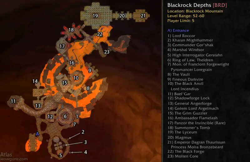 BRD Map