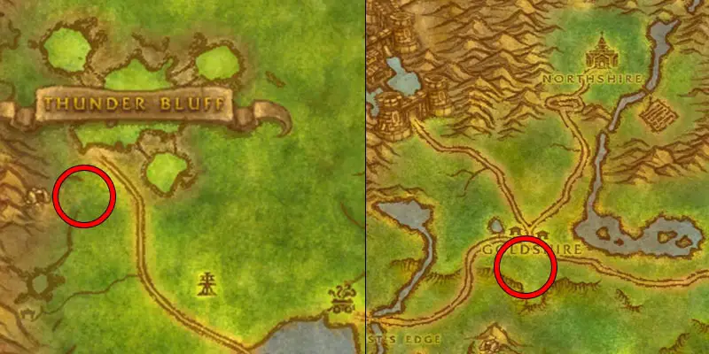 Darkmoon Faire locations