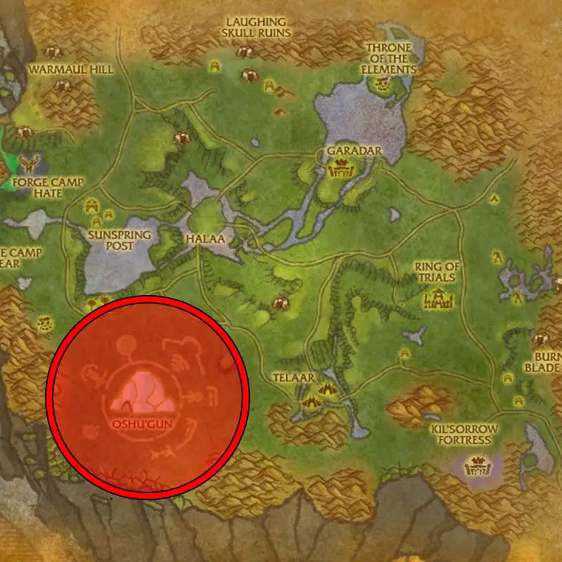 Nagrand Primal Shadow Farming