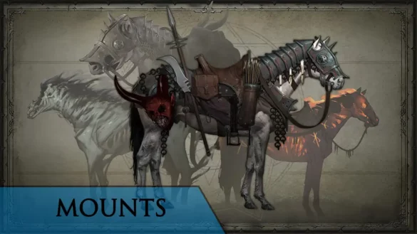 Diablo 4 Mounts and Mount Customization