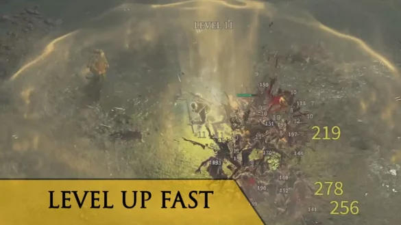 How to level up extremely fast in Diablo 4