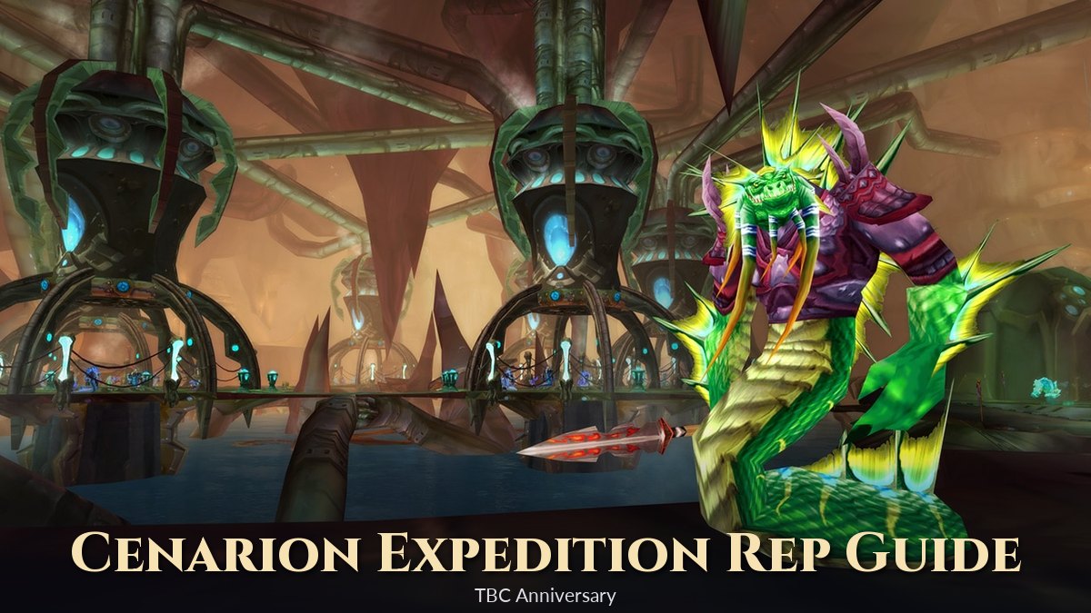 Cenarion Expedition Rep Guide: Fastest Way to Exalted in TBC Anniversary