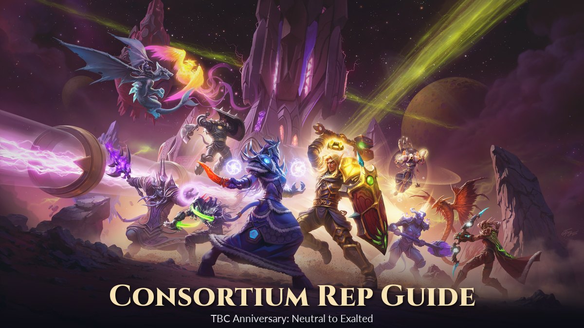 Consortium Rep Guide (TBC Anniversary): Fastest Way to Exalted