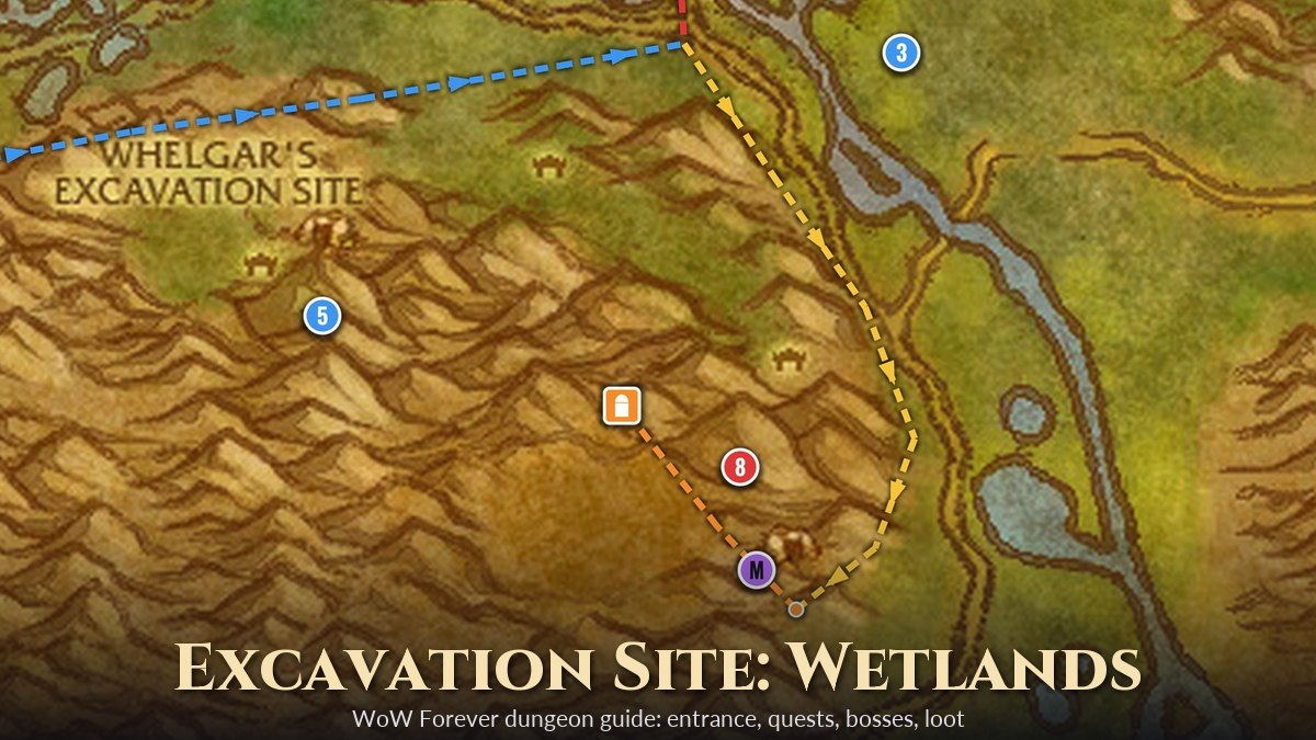 WoW Forever Excavation Site (Wetlands) Guide: Entrance, Quests, Bosses and Loot